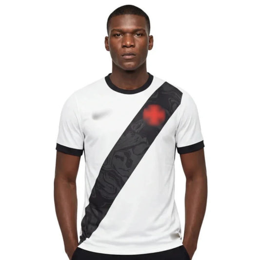 Jersey Vasco Away 2026/27 White and Black