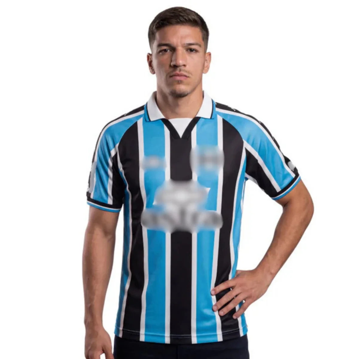 Jersey Grêmio Home Retro 2000 Blue and Black